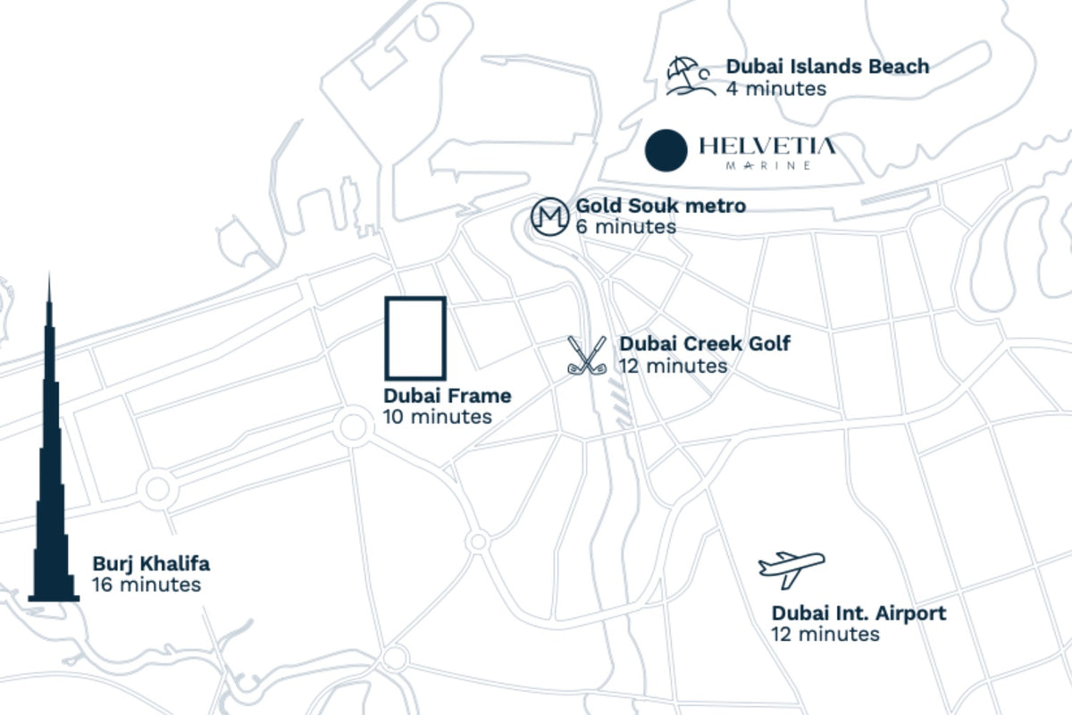 2 Bedroom | Helvetia Marine | Dubai Islands